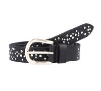Vanzetti Studded belt Leather 75 cm black