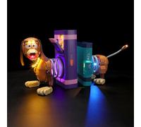Vaodest LED Light Set for Lego 43301 Toy Story Slinky Dog Bookends Set,Design and Configuration Compatible with Model 43301(Led Light Only, Not Building Block Kit)