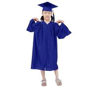 vaolkwsacz -Toga Graduation Dress Set - Nursery Costumes and Caps Graduation Costumes Crossdressing Middle School Costumes Crossdressing Jogging Trousers Girls (Navy, 7-8 Years)