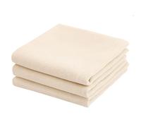 vaolmlop 3 Pcs Cheesecloth, 50 x 50 cm,Reusable and Washable Cheese Cloths for Straining,Unbleached,Ultra Fine Washable Cheese Cloths for Straining for Filtering Juice Cheese Tea Coffee