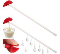 vaoruteng Bottle Scraper - Reusable Aid to Get the Last Drop,Silicone Last Drop Spatula - Flexible Utensil and Kitchen Aid,Silicone Scraper - Long Handle Clean Tools.