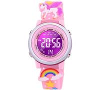 VAPCUFF Watch for Girls 3-9 Years Old - Fun Gift for Kids 4-9, Popular Stocking Stuffers and Birthday Toys - Pink