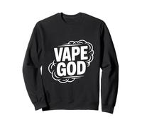 Vape God Cool Smoky Clouds Vape Lover Sweatshirt
