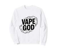Vape God Cool Smoky Clouds Vape Lover Sweatshirt
