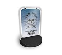 Vape Shop Eco Swinger Pavement Sign MEGA Listing Outdoor Street Advertising Display…