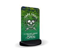 Vape Shop Ecoflex 2 Pavement Sign MEGA Listing Outdoor Street Advertising Display…