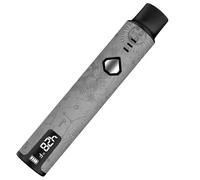 VapeMaster Skywalker Mini Dry Herb Vaporizer Pen Portable Herbal Vaporiser - Next-Gen Quartz Chamber, Temperature Control, LED Display, Pure Vapor, No Nicotine