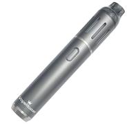 VapeMaster Skywalker Portable Herbal Vaporizer Dry Herb Vaporizer Pen - Temperature Control, Ceramic Chamber, Pure Clean Vapor (Platinum)
