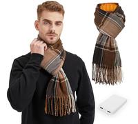 vapesoon Heated Scarf with 5000mAh Battery Fashionable and Warm Unisex - Ideal for Strolling, Camping, Work, Thanksgiving Christmas, and More