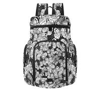 VAPOKF Basketball Backpack, Sport Bag with Ball and Shoe Compartment for Soccer Football Volleyball Swim Gym Travel, Drawing Sketch Pencil Outline