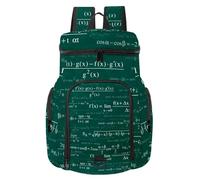 VAPOKF Basketball Backpack, Sport Bag with Ball and Shoe Compartment for Soccer Football Volleyball Swim Gym Travel, Math and Physical Formulas