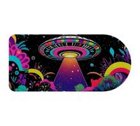 VAPOKF Black UFO Mouse Pad, 74×35 cm Mouse Mat, Gaming Mousepad, Desk Mat with Rubber Base, Desk Pad Laptop for Office and Home