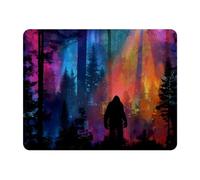 VAPOKF Chimpanzee spaceship Mouse Pad, 28 x 22cm Mouse Mat, Rectangle Gaming Mousepad, Desk Mat with Rubber Base, Desk Pad Laptop for Office and Home