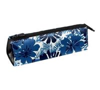 VAPOKF Colored Leaves Triangle Pen Bag Pencil Case, Student Stationery Pouch for School Office Supplies
