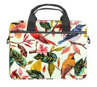 VAPOKF Colorful Bird Laptop Shoulder Messenger Bag Case Sleeve Suitable for 13.4 Inch to 14.5 Inch Laptops