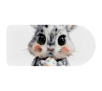 VAPOKF Cute Easter Bunny Mouse Pad | Desk Mat/Gaming Mouse Pad | Improved Precision and Speed | Rubber Base for Stable Grip on Smooth Surfaces | 74×35 cm