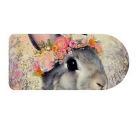 VAPOKF Easter Bunny Rose Mouse pad, Gaming Mouse mat, Mouse Pads, Mouse Mat Gaming 740×350 mm Mice mat, Non Slip Rubber Base Desk Mat