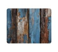 VAPOKF Farmhouse Wooden Planks Mouse Pad | Desk Mat/Gaming Rectangle Mouse Pad | Improved Precision and Speed | Rubber Base for Stable Grip on Smooth Surfaces | Table pad