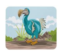 VAPOKF Gaming Mouse Pad, Cute Dodo Bird Prints Mouse Mat for Desk Home Office, Non-Slip Rubber Base Keyboard Pad, Laptop Desk Pad Mousepad