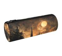 VAPOKF Graveyard Pen Pencil Case Coin Purse Cosmetic Makeup Bag for Student Stationery School Office Storage