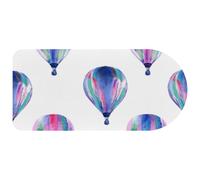 VAPOKF Hot Air Balloon Mouse Mat Office Mousepad 74×35 cm, Non-Slip Rubber Base, Wear-Resistant, Washable, Smooth to Use, Scratch Free, Durable