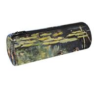 VAPOKF Indian Runner Ducks Swimming Pen Pencil Case Coin Purse Cosmetic Makeup Bag for Student Stationery School Office Storage