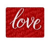 VAPOKF Love Mouse pad, Gaming Mouse mat, Rectangle Mouse Pads, Mouse Mat Gaming 280x220mm Mice mat, Non Slip Rubber Base Desk Mat