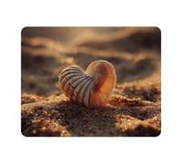 VAPOKF Love Shell Mouse pad, Gaming Mouse mat, Rectangle Mouse Pads, Mouse Mat Gaming 280x220mm Mice mat, Non Slip Rubber Base Desk Mat
