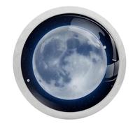 VAPOKF Moons Cupboard Knobs and Handles - 35mm Fluorescence Pull Handle for Wardrobe Furniture Hardware - Two Sizes of Screws Included