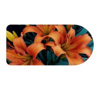 VAPOKF Morning Glory Mouse Pad for Desk - Gaming Mouse Pad with Non-Slip Base Stitched Edges, Desk Mat for Keyboard and Mouse, 74×35 cm