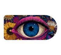 VAPOKF Mystical Eye Mouse Mat Office Mousepad 74×35 cm, Non-Slip Rubber Base, Wear-Resistant, Washable, Smooth to Use, Scratch Free, Durable