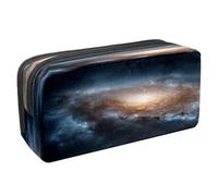 VAPOKF Pen Bag Pencil Case, Student Stationery Pouch for Teen Boys Girls, School Office Supplies - Spiral Galaxy