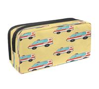 VAPOKF Pencil Case Pen Bag Student Stationery Pouch with Zipper for Boys Girls School & Office Supplies, Emergency Cars