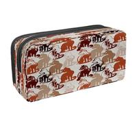 VAPOKF Pencil Case Pen Bag Student Stationery Pouch with Zipper for Boys Girls School & Office Supplies, Sloppy Strokes of Cats