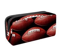 VAPOKF Pencil Case Pen Bag Student Stationery Pouch with Zipper for Boys Girls School & Office Supplies, American Football
