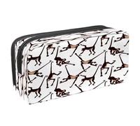 VAPOKF Pencil Case Pen Bag Student Stationery Pouch with Zipper for Boys Girls School & Office Supplies,Funny Monkey with Long Tail