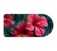 VAPOKF Red Morning Glory Mouse pad, Gaming Mouse mat, Mouse Pads, Mouse Mat Gaming 740×350 mm Mice mat, Non Slip Rubber Base Desk Mat