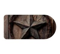 VAPOKF Rustic Texas Star Mouse Pad | Desk Mat/Gaming Mouse Pad | Improved Precision and Speed | Rubber Base for Stable Grip on Smooth Surfaces | 74×35 cm