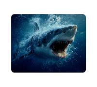 VAPOKF Sharks Mouse Pad, 28 x 22cm Mouse Mat, Rectangle Gaming Mousepad, Desk Mat with Rubber Base, Desk Pad Laptop for Office and Home