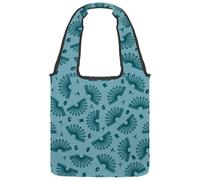 VAPOKF Tango and Scattered Letters Tango Canvas Tote Bags, Women's Shoulder Handbags, Large Reusable Carry Bag Shoulder Bag for School Work Office Travel Shopping Casual