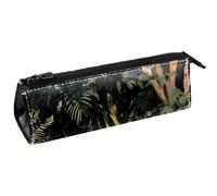 VAPOKF Tigers Laying on Forest Pen Bag Stationery Pouch Pencil Bag Cosmetic Pouch Bag Compact Zipper Bag