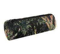 VAPOKF Tigers Laying on Forest Pen Pencil Case Coin Purse Cosmetic Makeup Bag for Student Stationery School Office Storage