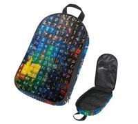VAPOKF Travel Camping Utensils Organizer Bag, Arabic Numerals Table Storage Bag for Cooking Utensil Set, Kitchen Accessories Storage Pouch for Outdoor BBQ, Bag Only
