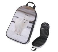 VAPOKF Travel Camping Utensils Organizer Bag, Arctic Fox Storage Bag for Cooking Utensil Set, Kitchen Accessories Storage Pouch for Outdoor BBQ, Bag Only