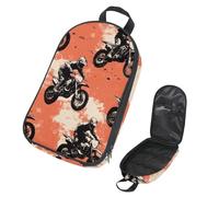 VAPOKF Travel Camping Utensils Organizer Bag, Boys Riding Motor Crossing Storage Bag for Cooking Utensil Set, Kitchen Accessories Storage Pouch for Outdoor BBQ, Bag Only