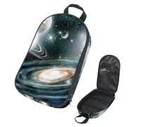 VAPOKF Travel Camping Utensils Organizer Bag, Dream Space Planet Galaxy Storage Bag for Cooking Utensil Set, Kitchen Accessories Storage Pouch for Outdoor BBQ, Bag Only