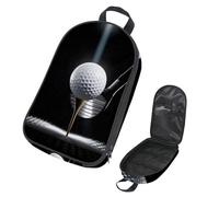 VAPOKF Travel Camping Utensils Organizer Bag,Golf Ball on Tee with Club in The Spotlight Storage Bag for Cooking Utensil Set, Kitchen Accessories Storage Pouch for Outdoor BBQ, Bag Only