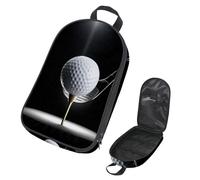 VAPOKF Travel Camping Utensils Organizer Bag,Golf Ball on Tee with Club in The Spotlight Storage Bag for Cooking Utensil Set, Kitchen Accessories Storage Pouch for Outdoor BBQ, Bag Only