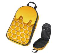 VAPOKF Travel Camping Utensils Organizer Bag, Hive with Honey Storage Bag for Cooking Utensil Set, Kitchen Accessories Storage Pouch for Outdoor BBQ, Bag Only