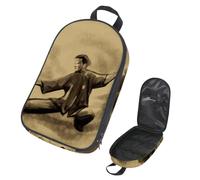 VAPOKF Travel Camping Utensils Organizer Bag, Tai Chi Painting Storage Bag for Cooking Utensil Set, Kitchen Accessories Storage Pouch for Outdoor BBQ, Bag Only